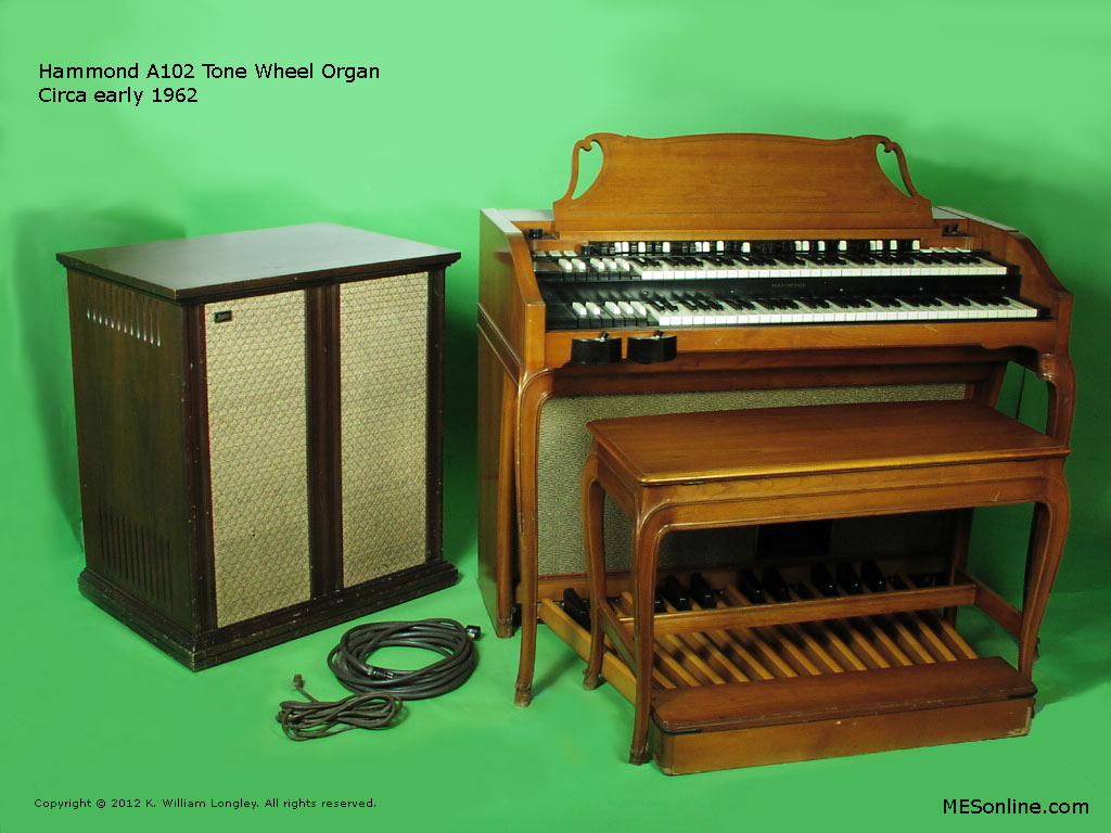 1962 Hammond A102 Tone Wheel Organ Leslie 242 Speaker Cabinet, Image 6