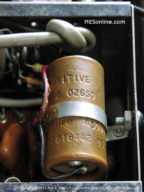 1965 Ampeg Reveberocket combo amplifier with Jensen Speaker, caps-L, image 20