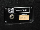 Thumb Nail, 1979 Ampeg V4 amplifier head with 4 x 12 EXV4 speaker cabinet, Image 9