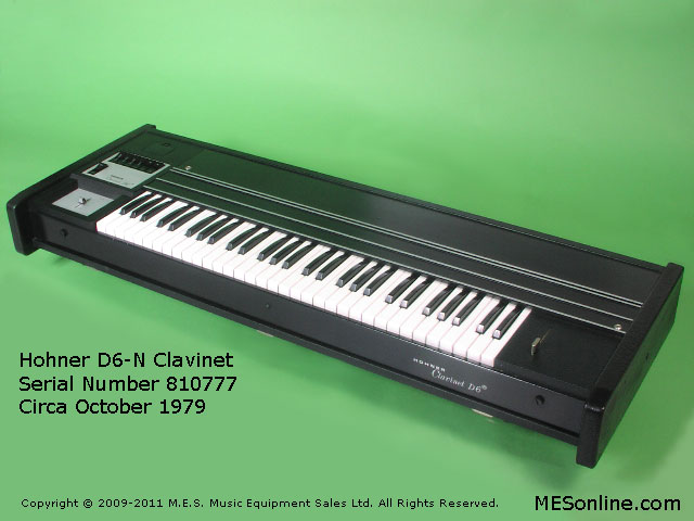 Thumbnail, Hohner Clavinet D6, Hohner Clavinet D6-N, Hohner Clavinet E7 Keyboard, image #3