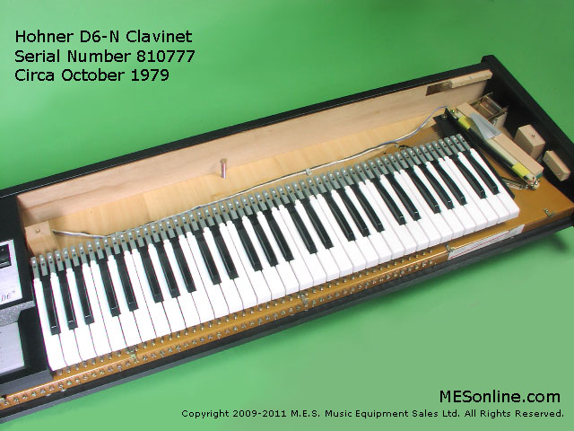 Thumbnail, Hohner Clavinet D6, Hohner Clavinet D6-N, Hohner Clavinet E7 Keyboard, image #14