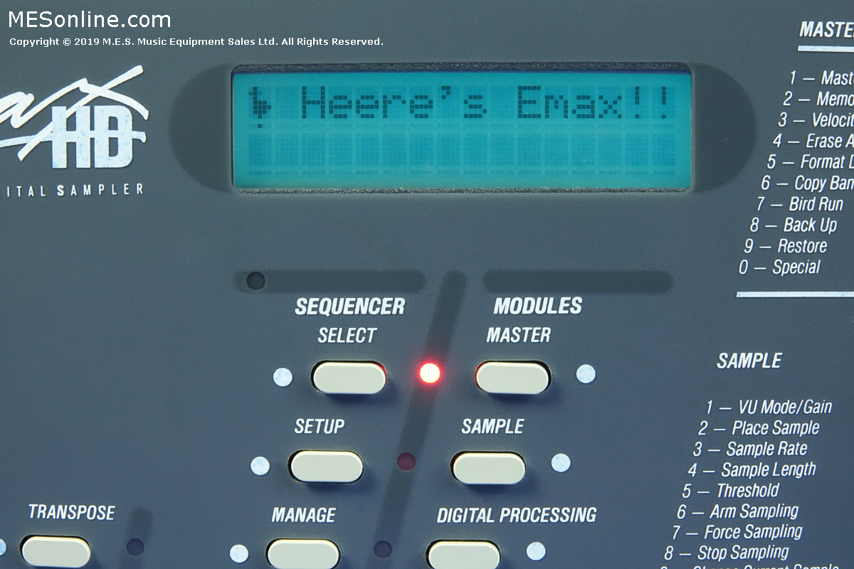 e-mu-emax se hd rack sampler, image 8