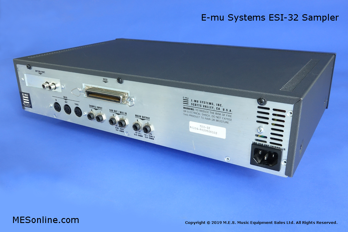 e-mu esi-32 rack sampler, image 3