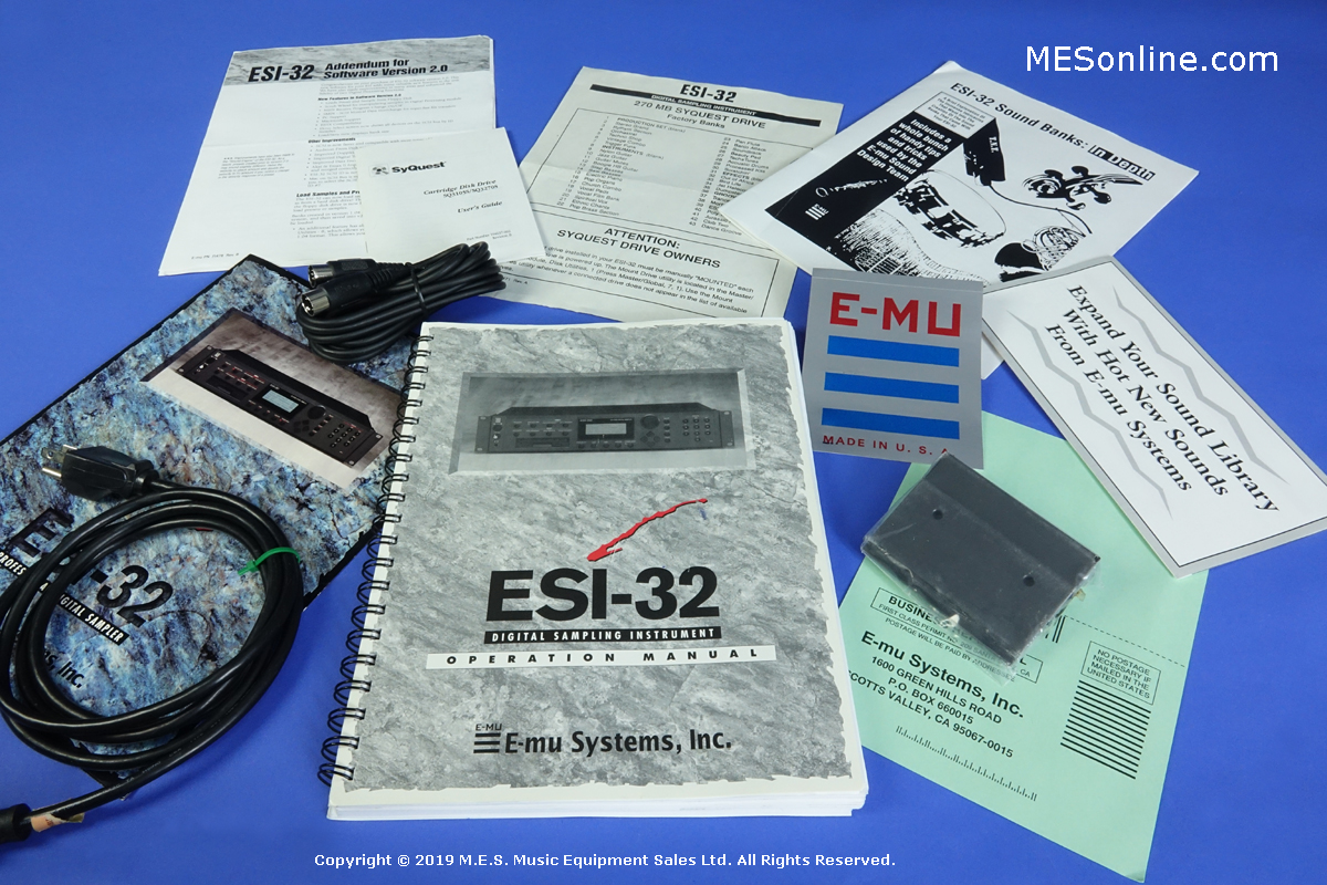 e-mu esi-32 rack sampler, image 6