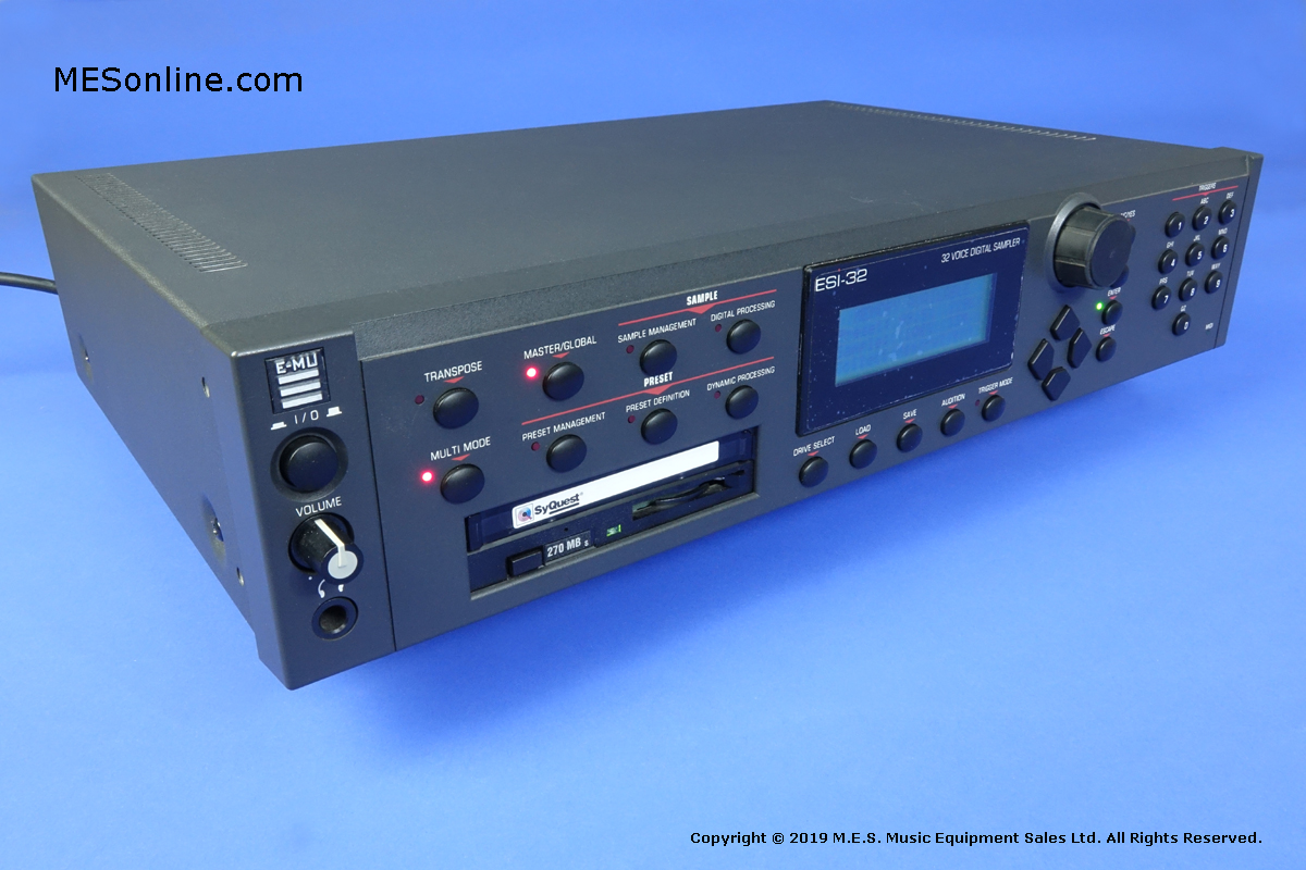 e-mu esi-32 rack sampler, image 2