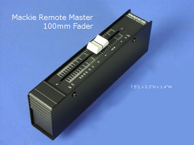 Mackie Remote Fader Close