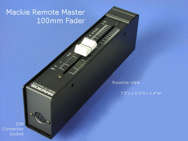 Mackie Remote Fader Close Rev