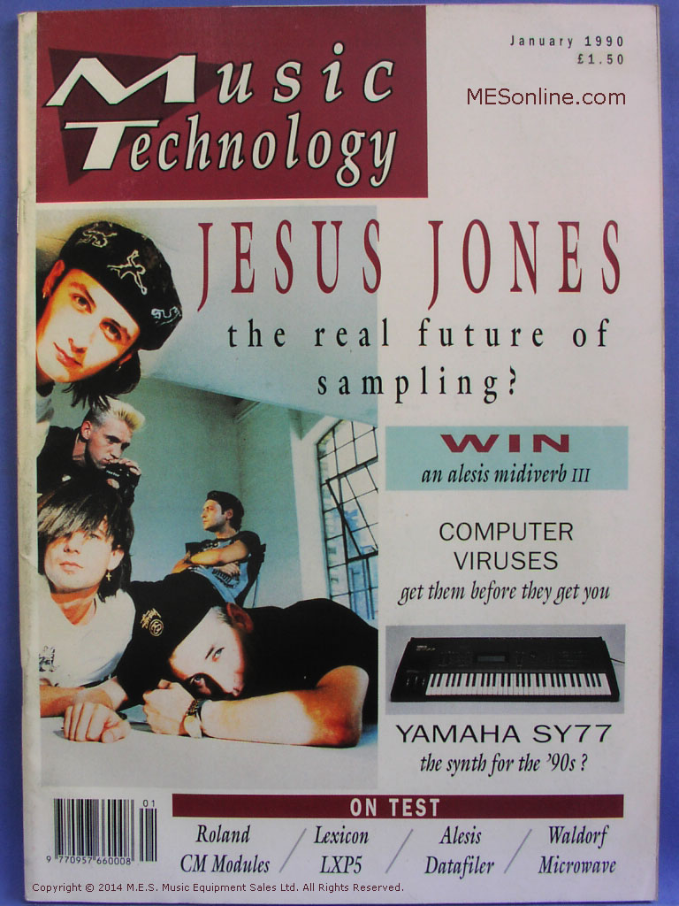Music & Technology Magazine January Back Issue 1990