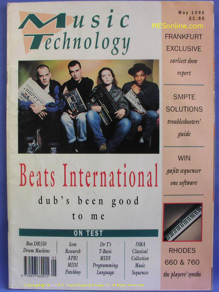 Music & Technology Magazine May Back Issue 1990