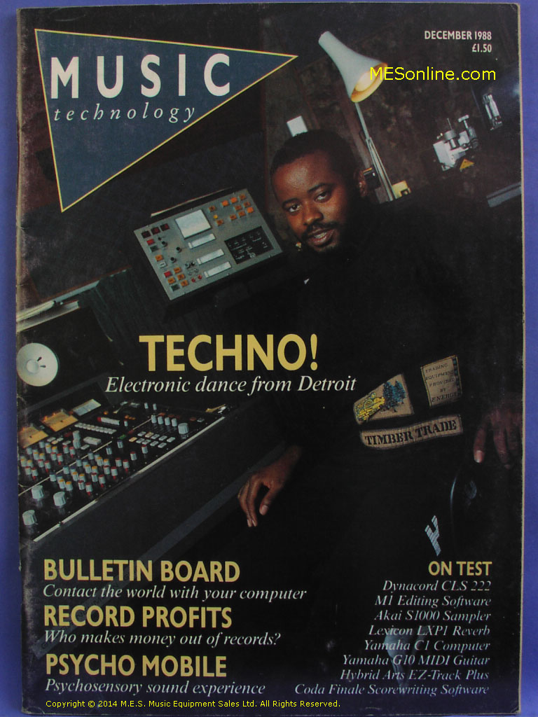 Music & Technology Magazine December Back Issue 1988