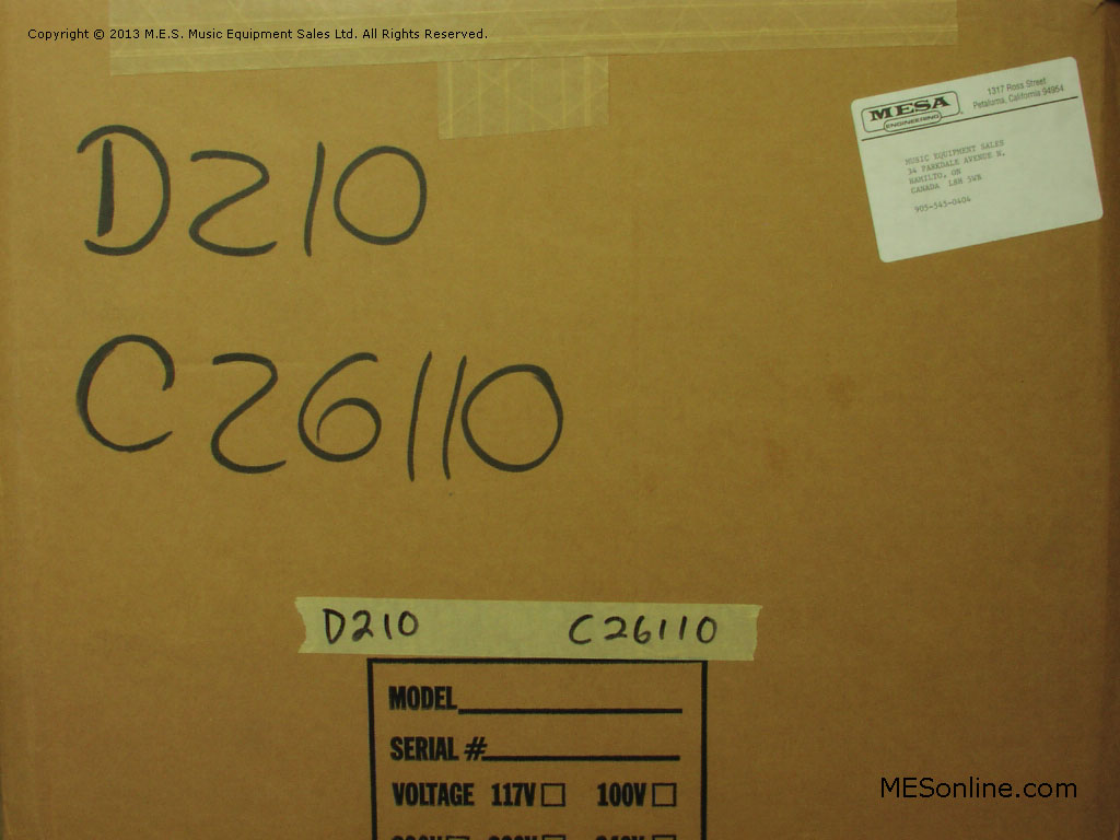 MESA-Boogie D210 2 x 10 bass speaker cabinet, image 8