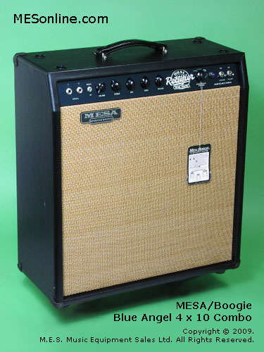 MESA-Boogie Blue Angel 4 x 10 guitar amplifier front left view, Image 1