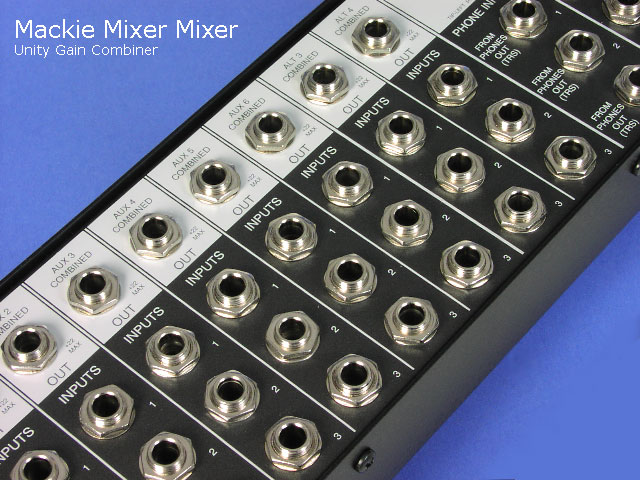 Mackie Mixer Mixer Middle