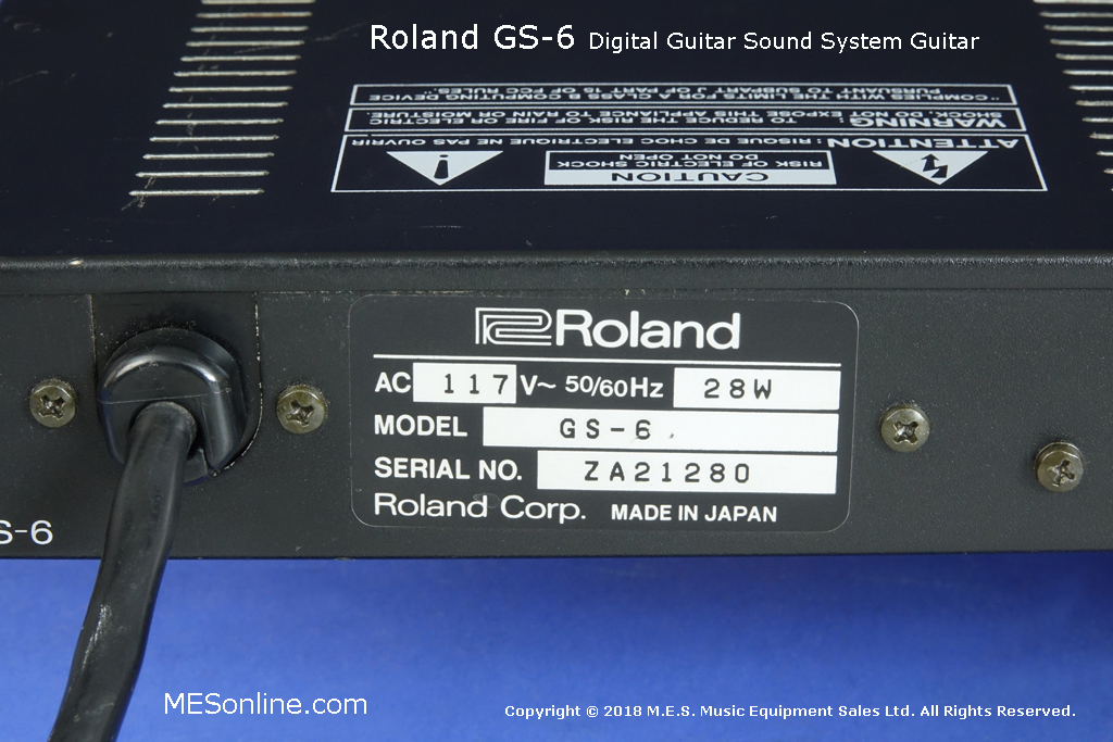 Roland GS-6 Preamp, image 8