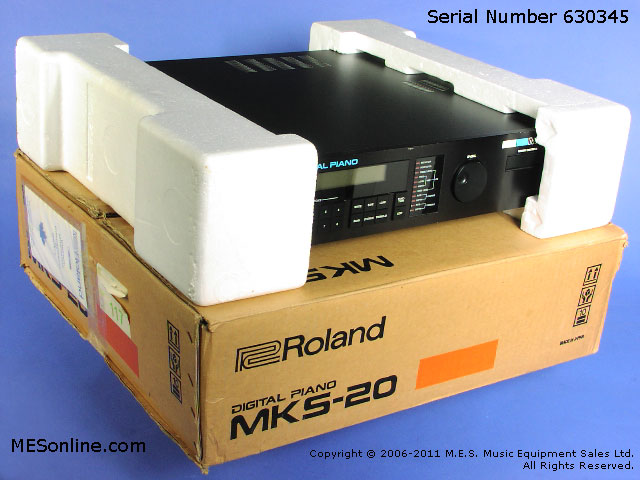 Roland MKS-20 with Foam