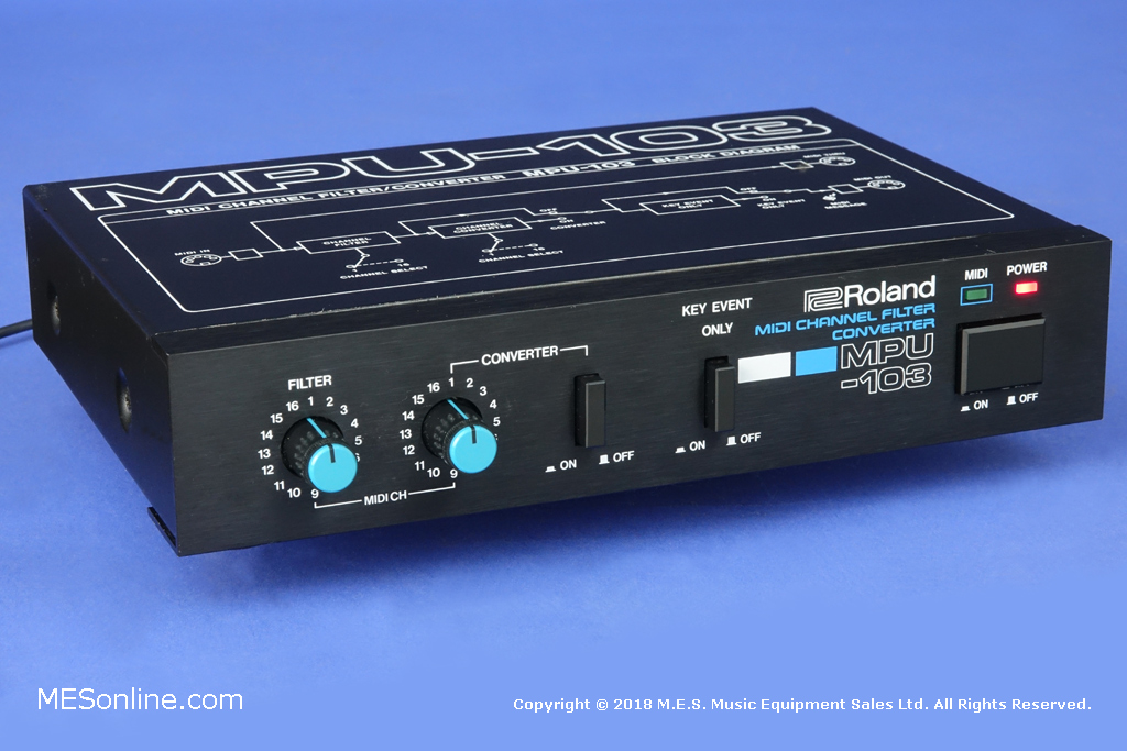 Roland MPU-103 MIDI Channel Filter, image 2