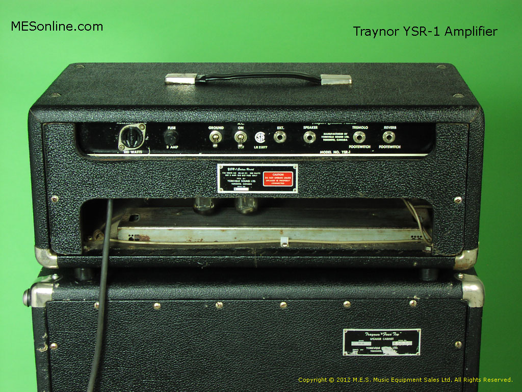 1968 Traynor YSR-1 Custom Reverb Tube Amp, image #5