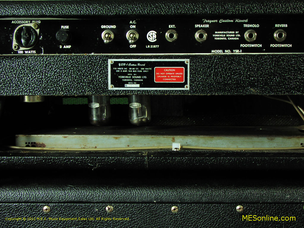 1968 Traynor YSR-1 Custom Reverb Tube Amp, image #6