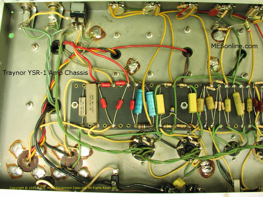 1968 Traynor YSR-1 Custom Reverb Tube Amp, image #15