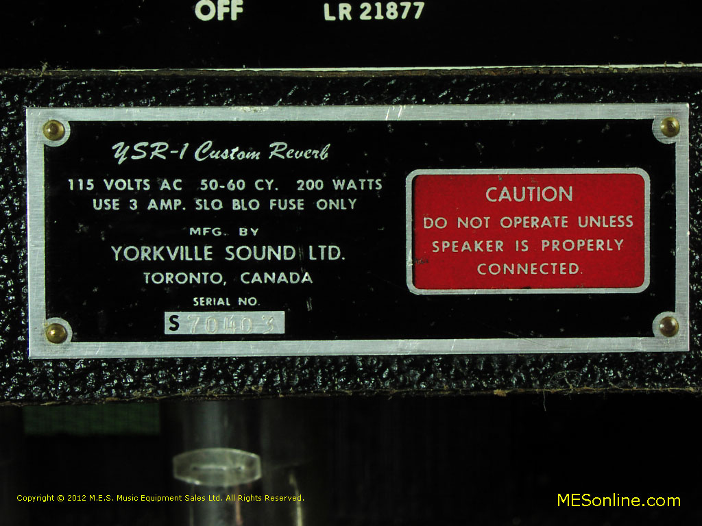 1968 Traynor YSR-1 Custom Reverb Tube Amp, image #7